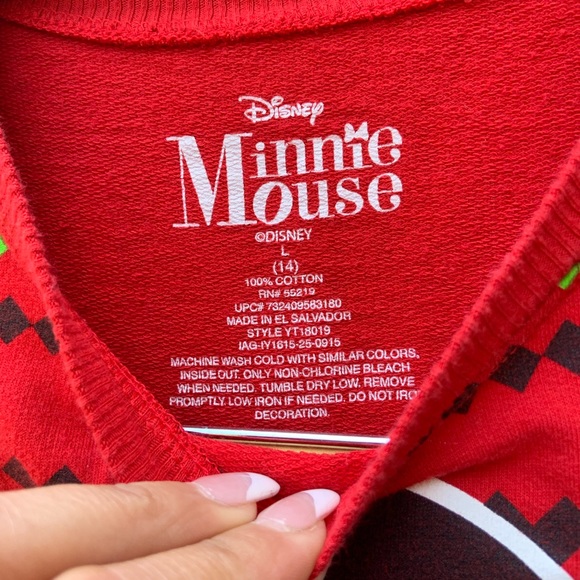 Christmas Minnie Mouse sweater - Picture 2 of 3